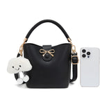 En-ji Gimyon Handbag Wanita - Black