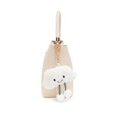 En-ji Gimyon Handbag Wanita - Cream
