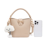 En-ji Gimyon Handbag Wanita - Khaki