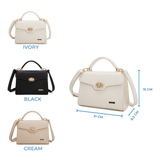 En-ji Nebi Slingbag Wanita - Cream