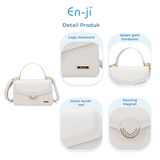En-ji Riumi Slingbag Wanita - Cream