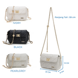 En-ji Seoha Slingbag Wanita - Ivory