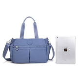 En-ji Senmi Shoulderbag Wanita - Denim Blue