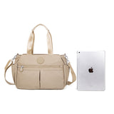 En-ji Senmi Shoulderbag Wanita - Khaki