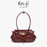 En-ji Inji Shoulderbag Wanita - Cherryred