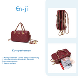 En-ji Danmi Slingbag Wanita - Cherryred