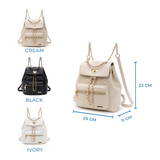 En-ji Dima Backpack Wanita - Black