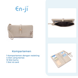 En-ji Dola Wallet Wanita - Hazelnut
