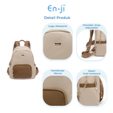 En-ji Donwu Backpack Wanita - Cream