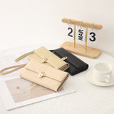 En-ji Oduri Wallet - Cream