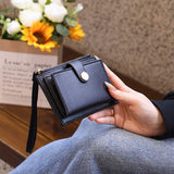 En-ji Nayo Card Wallet Wanita - Black