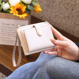 En-ji Nayo Card Wallet Wanita - Cream