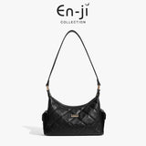 En-Ji Yebin Shoulderbag Wanita - Black