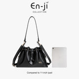 En-Ji Audrey Shoulderbag Wanita - Ballerina pink