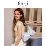 En-Ji Dalmi Shoulderbag Wanita - Nougat
