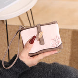En-Ji Era Wallet Wanita - Baby pink