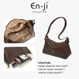 En-Ji Harin Shoulderbag Wanita - Cream