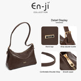 En-Ji Harin Shoulderbag Wanita - Cream