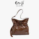 En-ji Homi Shoulderbag Wanita - Nougat