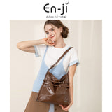 En-ji Homi Shoulderbag Wanita - Nougat