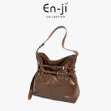 En-ji Homi Shoulderbag Wanita - Nougat