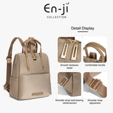 En-ji Jeiju Backpack Wanita - Khaki