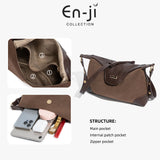 En-Ji Jini Shoulderbag Wanita - Toffee Toast