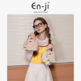 En-ji Jiumi Slingbag Wanita - Cream