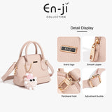 En-ji Jiumi Slingbag Wanita - Cream