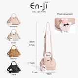En-ji Jiumi Slingbag Wanita - Cream