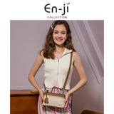En-Ji Mili Slingbag Wanita - Cream