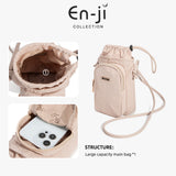 En-Ji Mola Slingbag Wanita - Burgundy