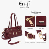 En-ji X Tzi Xuan - Moni Shoulderbag Wanita - Black