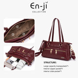 En-ji X Tzi Xuan - Moni Shoulderbag Wanita - Black