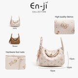 En-ji Najira Shoulderbag Wanita - Ivory
