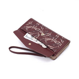 En-Ji Suri Wallet Wanita - Burgundy