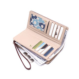En-Ji Suri Wallet Wanita - Burgundy