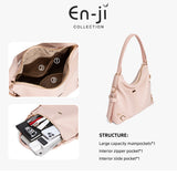 En-ji Surin Shoulderbag Wanita - Cream
