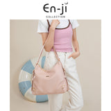 En-ji Surin Shoulderbag Wanita - Cream
