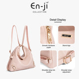 En-ji Surin Shoulderbag Wanita - Cream