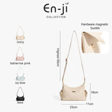 En-Ji Yebin Shoulderbag Wanita - Ivory