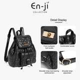 En-ji Yeiju Backpack Wanita - Black