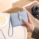 En-Ji Yuja Wallet Wanita - Sky blue