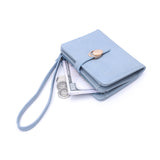 En-Ji Yuja Wallet Wanita - Sky blue