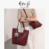 En-ji X Tzi Xuan -  Namko Totebag Wanita - Nougat