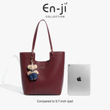 En-ji X Tzi Xuan -  Namko Totebag Wanita - Nougat