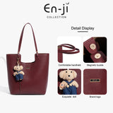En-ji X Tzi Xuan -  Namko Totebag Wanita - Nougat