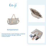 En-ji Heybin Slingbag Wanita - Ivory