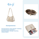 En-ji Hongbi Shoulderbag Wanita - Cream