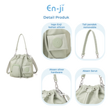 En-ji Jigum Shoulderbag Wanita - Cream